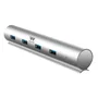 Woxter Hub USB 3.0 con Alimentación Externa HUB 73 PE26-142 7 Puertos USB Gris